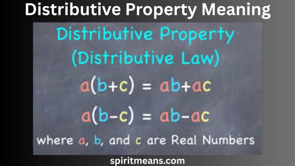 Table Comparing Standard and Distributive Method