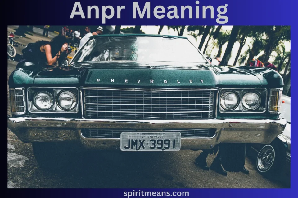 Anpr Meaning