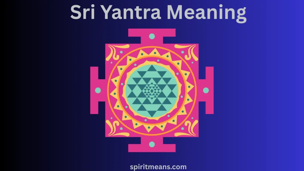 Sri Yantra Meaning Key Elements