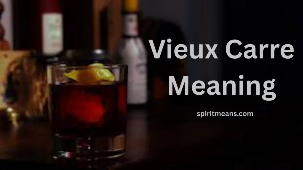 Vieux Carré Cocktail