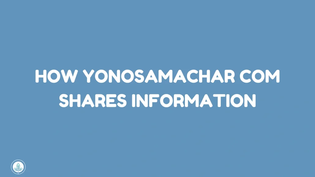 How yonosamachar com Shares Information