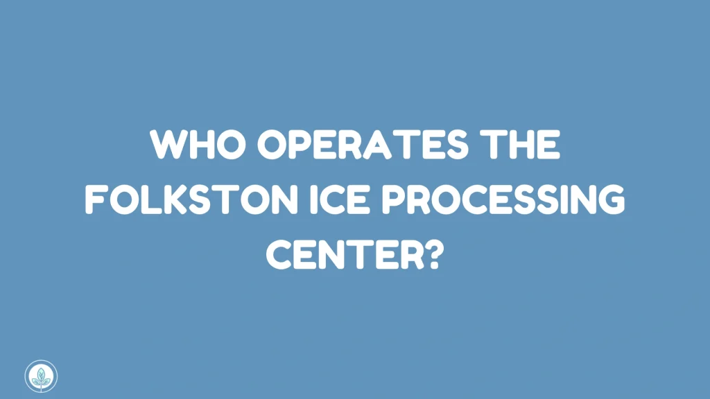 Who Operates the Folkston ICE Processing Center
