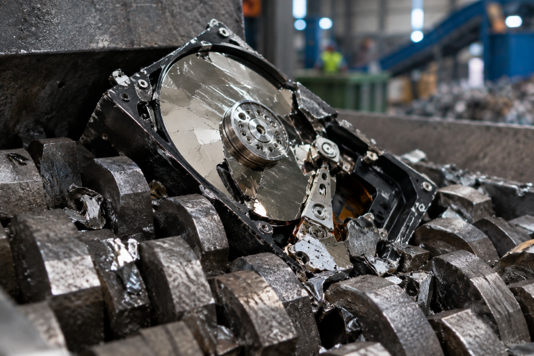 How Back Thru The Future Helps Businesses Complete an Electronic Data Destruction Request
